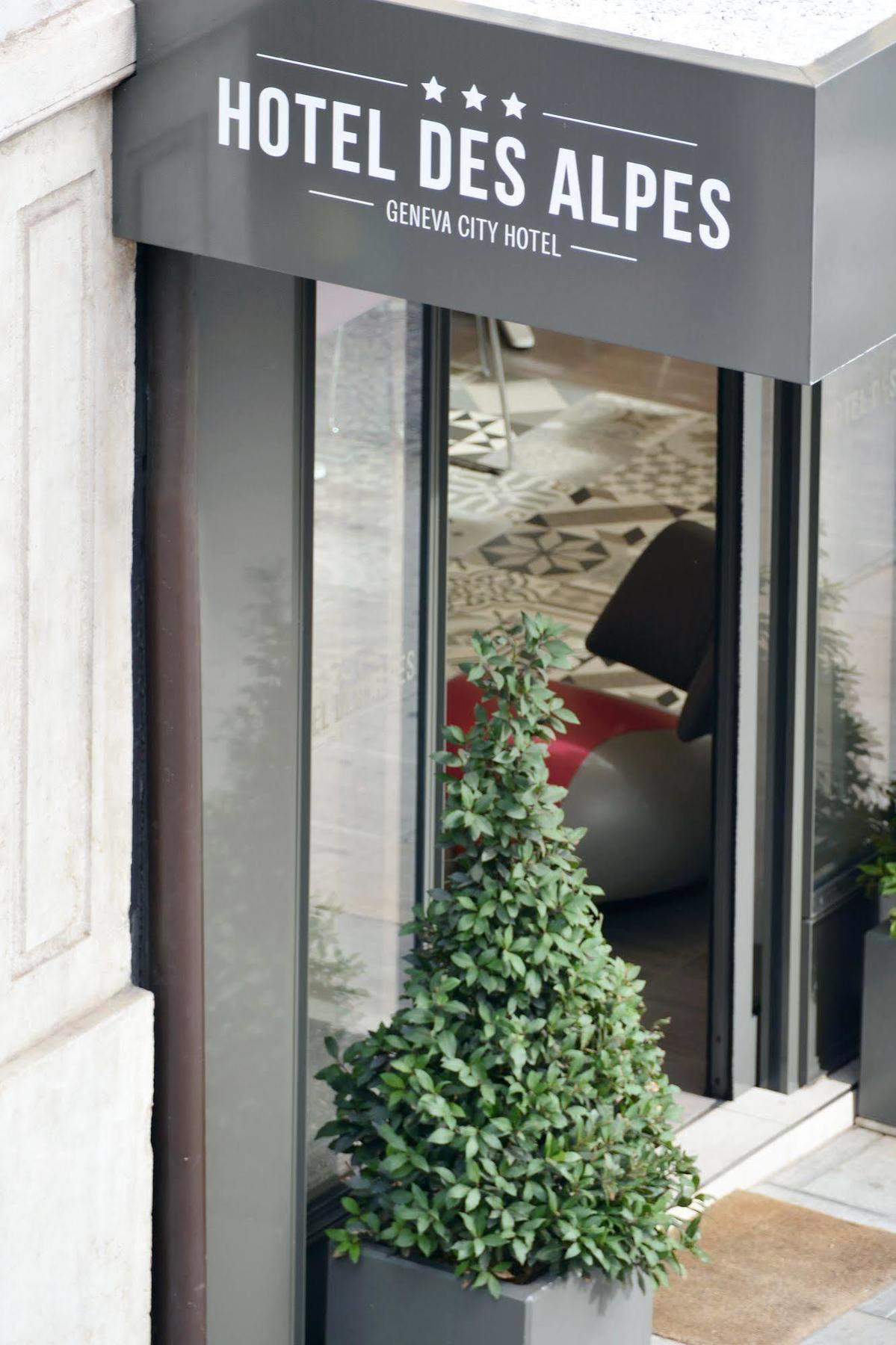 Hotel Des Alpes Genf Kültér fotó